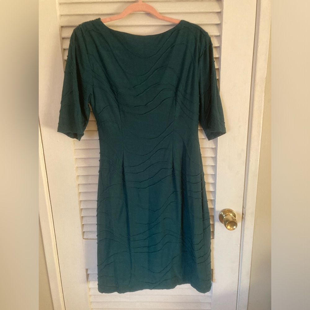 Elegant Teal Dress